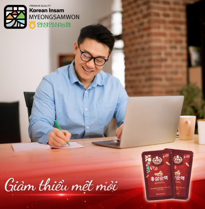 Nước hồng sâm nguyên chất Myeong Samwon (24 gói x 70ml)
