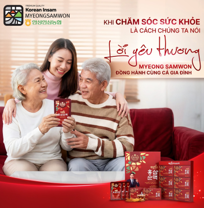 Nước hồng sâm nguyên chất Myeong Samwon (24 gói x 70ml)