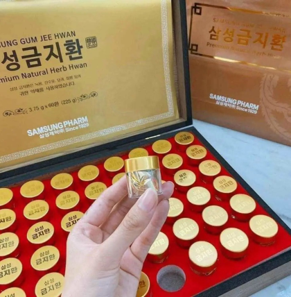 An Cung Bổ Não SAMSUNG GUM JEE HWAN Hàn Quốc (3,75g * 60 viên)