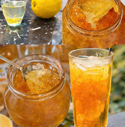 TRÀ CHANH MẬT ONG HONEY CITRON TEA HÀN QUỐC (LỌ 1KG)