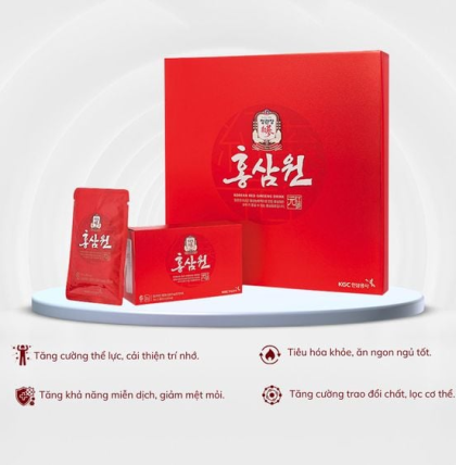Nước hồng sâm Won KGC Jung Kwan Jang Hàn Quốc (70ml x 30 gói) 