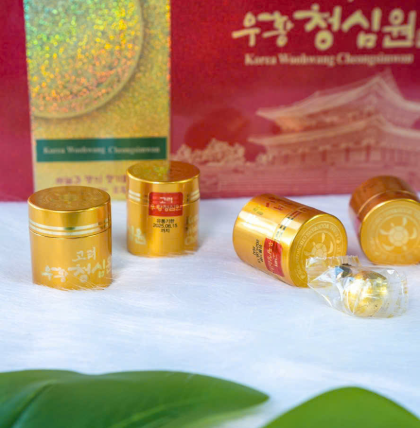 AN CUNG NGƯU HOÀNG THANH TÂM BIO APGOLD – WOOHWANG CHEONGSIMWON (HỘP GIẤY 10 VIÊN)