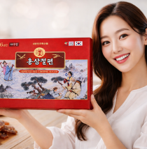 HỒNG SÂM LÁT TẨM MẬT ONG HÀN QUỐC ÔNG TIÊN (HỘP 200 GR)