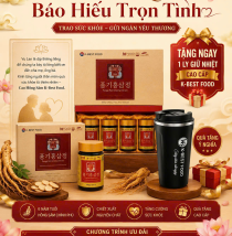 Cao Hồng Sâm Cô Đặc K-Best Food Hàn Quốc (Hộp 2 lọ)