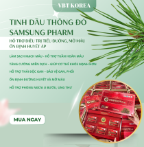 Tinh Dầu Thông Đỏ Samsung Pharm Pine Max Gold