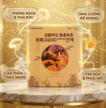 Nấm thượng hoàng đông trùng hạ thảo K-Best food 30 gói * 70ml (Thùng 6 hộp)