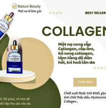 Mặt nạ tinh chất Nature Beauty Collagen (30ml*10 miếng)