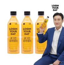 NƯỚC TĂNG LỰC HÀN QUỐC LOGIN YOUR DAY (THÙNG 10 CHAI x500 ML)